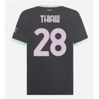 Maglia Calcio AC Milan Malick Thiaw #28 Terza Divisa 2024-25 Manica Corta